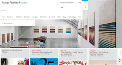 Desktop Screenshot of afmuseet.no